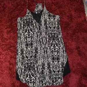 Trouve Animal print slip dress